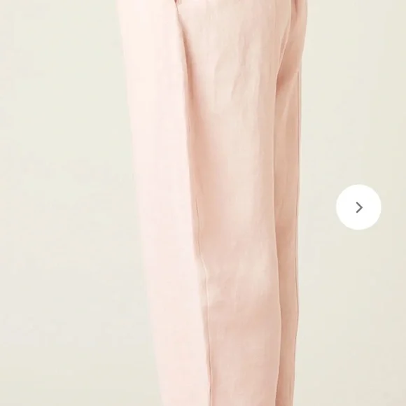 Rose Linen Trousers - Picture 4 of 9